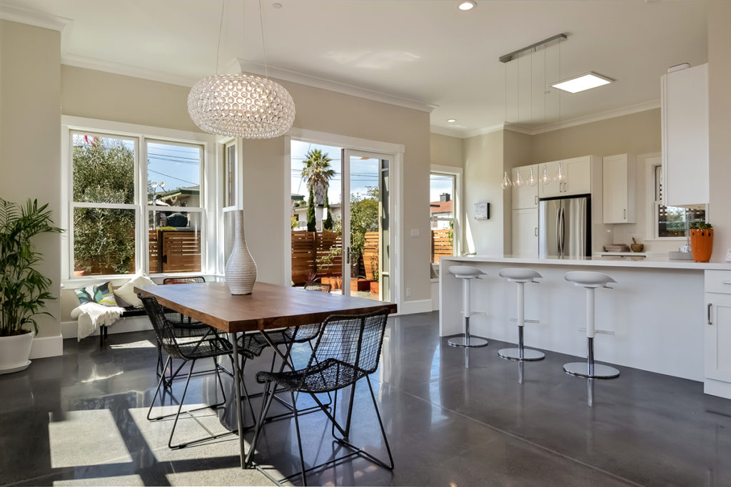 kitchen and dining area remodel