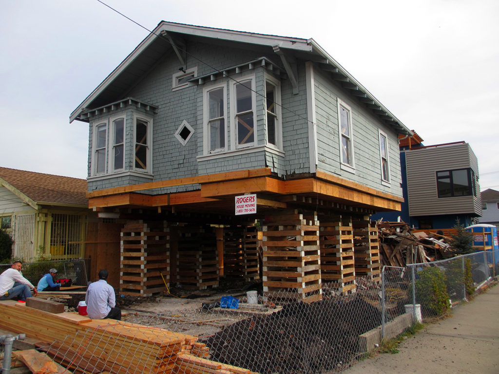 home during remodeling process